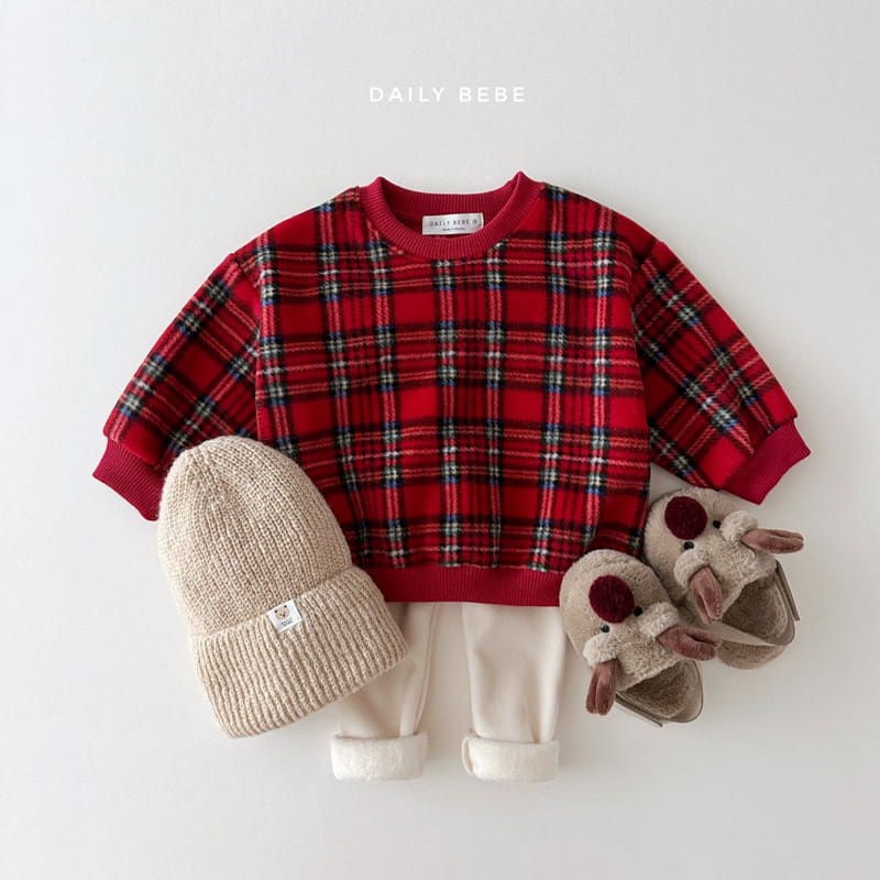 Daily Bebe - Korean Children Fashion - #littlefashionista - Merry Sweatshirt - 4
