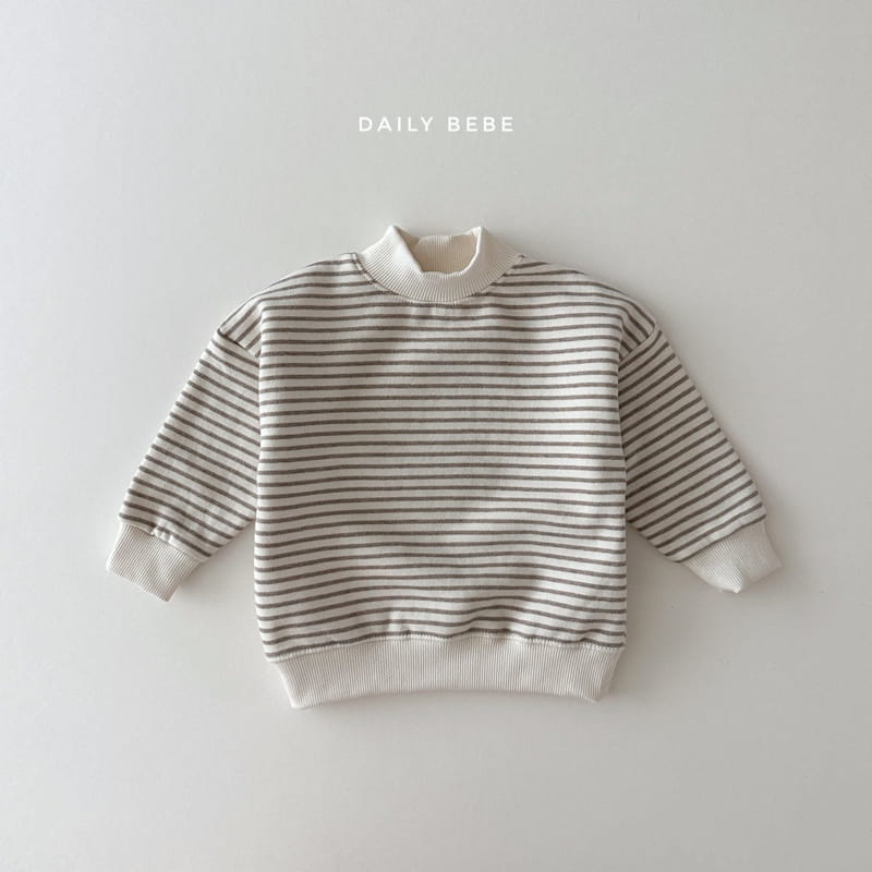 Daily Bebe - Korean Children Fashion - #magicofchildhood - Half Turtleneck Sweatshirt - 5