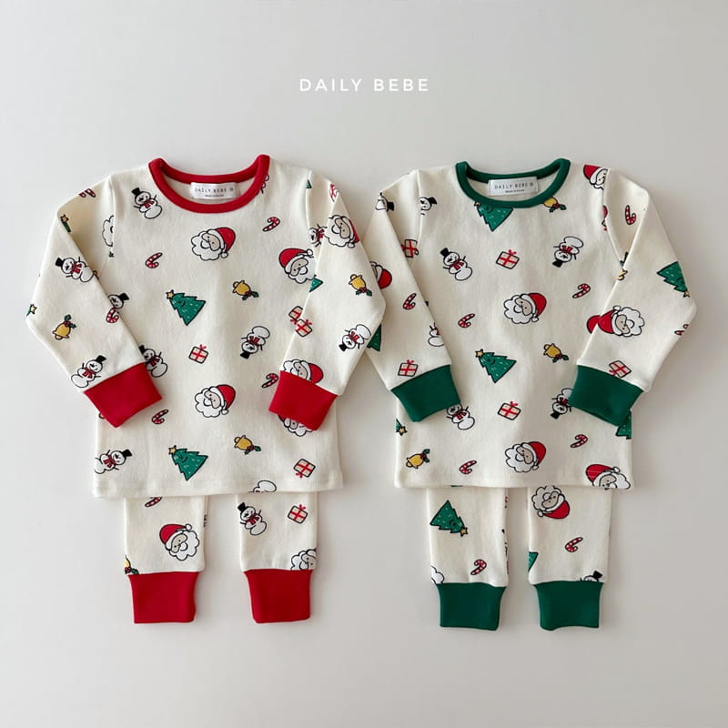 Daily Bebe - Korean Children Fashion - #minifashionista - Santa Easywear