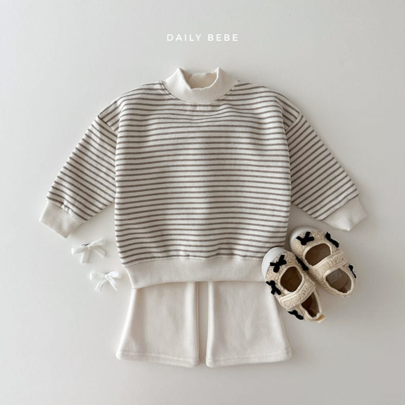 Daily Bebe - Korean Children Fashion - #minifashionista - Half Turtleneck Sweatshirt - 6