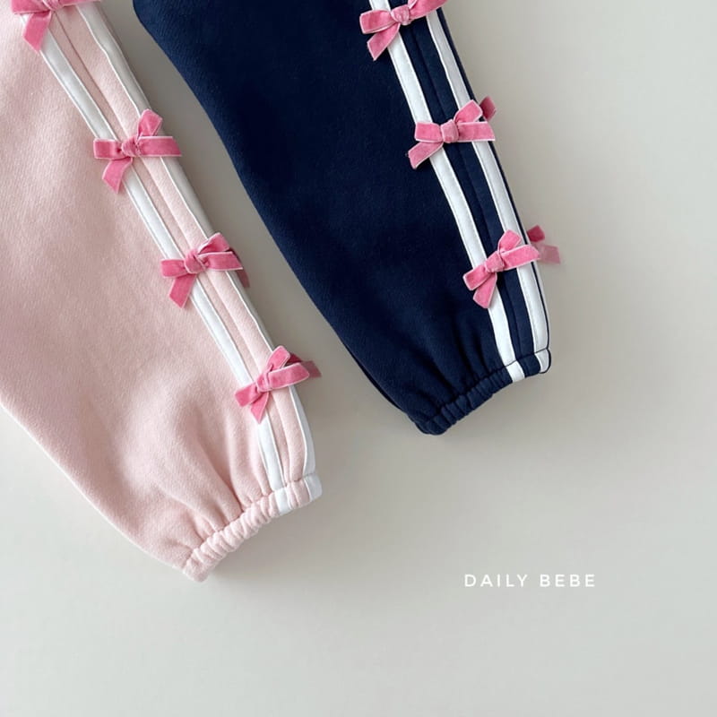 Daily Bebe - Korean Children Fashion - #minifashionista - Ribbon Pants - 5