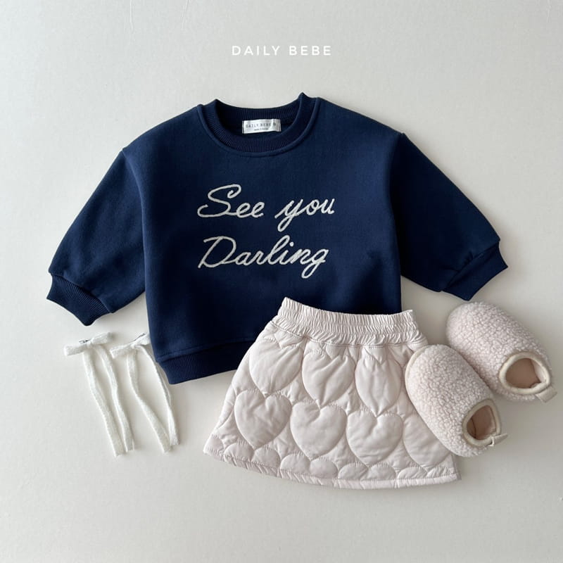Daily Bebe - Korean Children Fashion - #prettylittlegirls - Darling Sweatshirt - 10