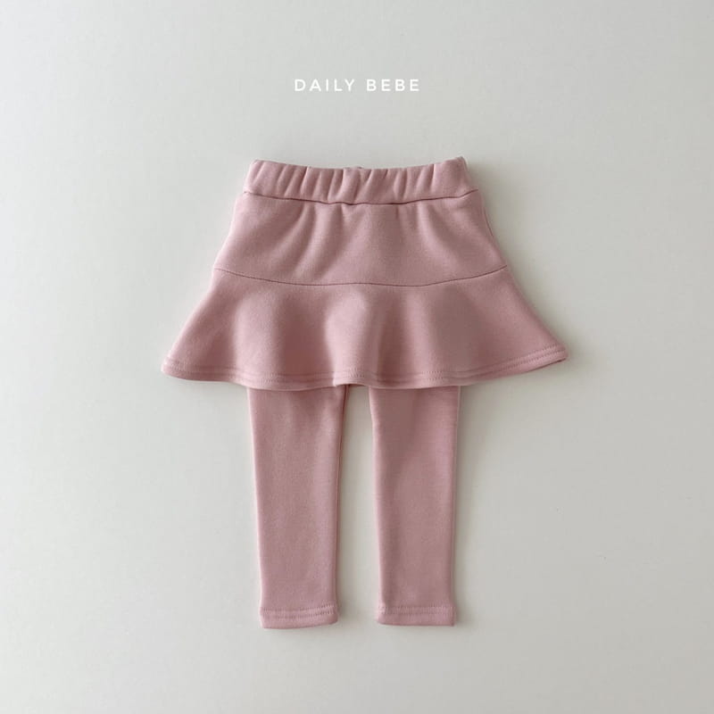Daily Bebe - Korean Children Fashion - #prettylittlegirls - Mi Skirt Leggings - 2