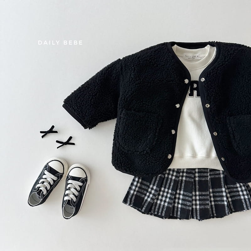 Daily Bebe - Korean Children Fashion - #stylishchildhood - Quilting Reversible Jumper - 8