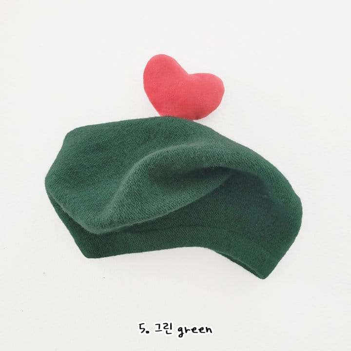Daily Daily - Korean Children Fashion - #magicofchildhood - Love Beret Hat - 6