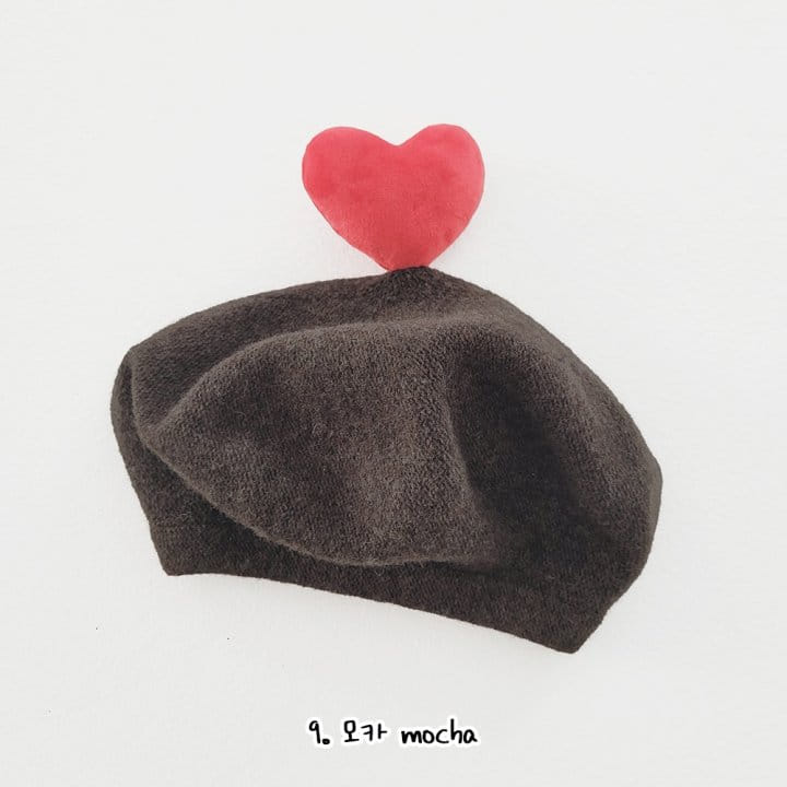 Daily Daily - Korean Children Fashion - #toddlerclothing - Love Beret Hat - 10