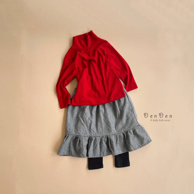 Denden - Korean Children Fashion - #childofig - Lavel Turtleneck Tee - 10