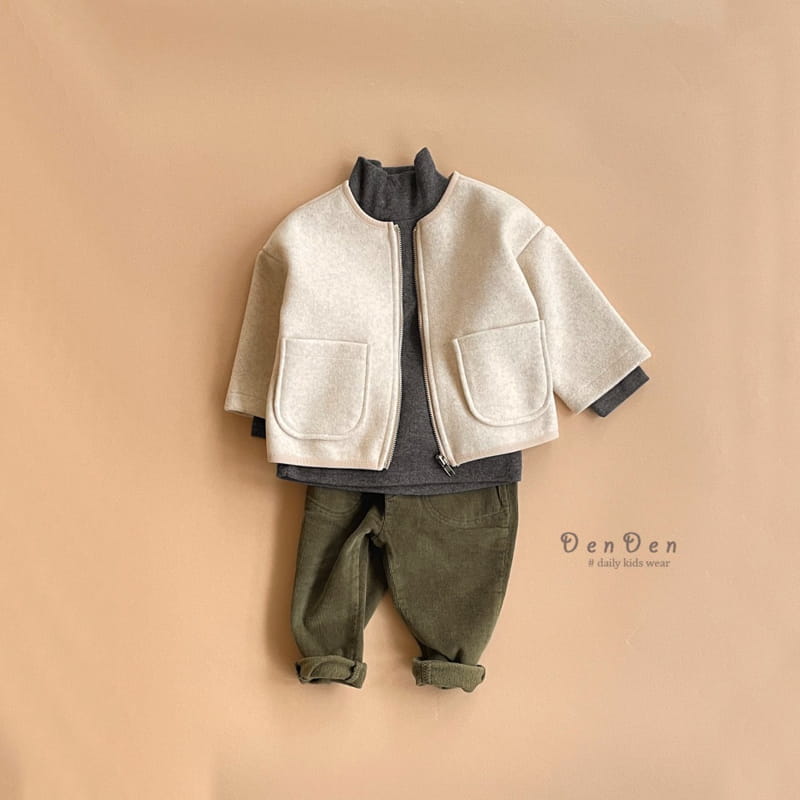 Denden - Korean Children Fashion - #childrensboutique - Lavel Turtleneck Tee - 11