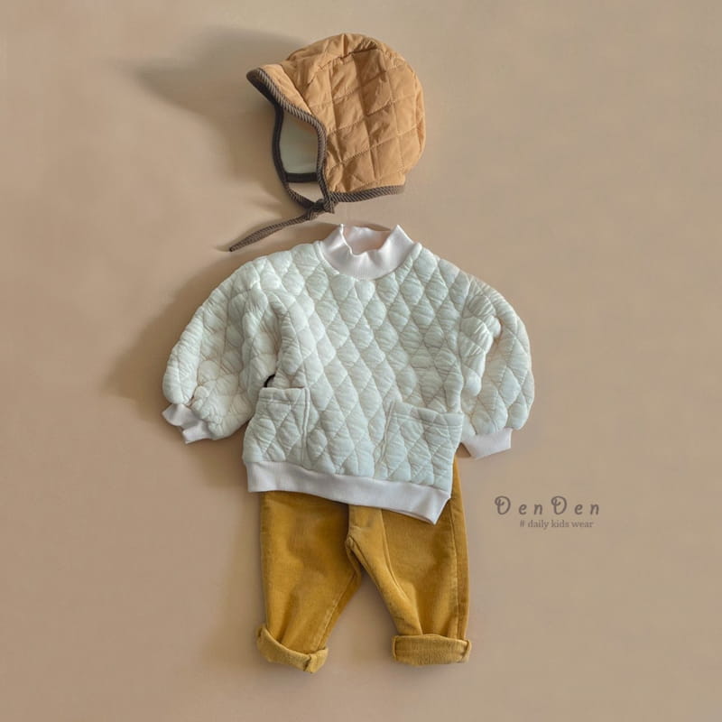 Denden - Korean Children Fashion - #fashionkids - Pocket Dia Tee - 6