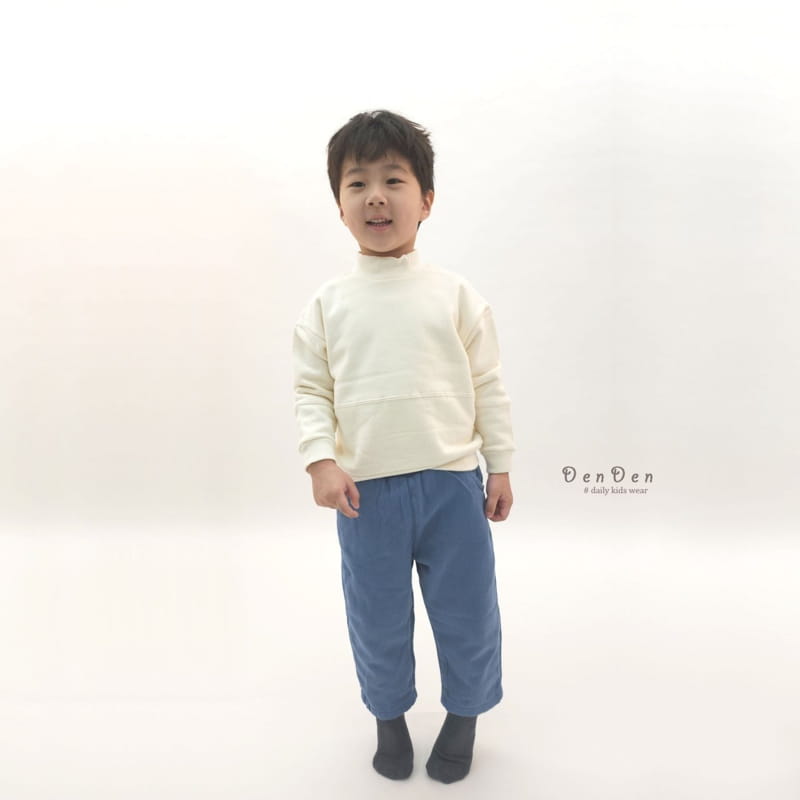 Denden - Korean Children Fashion - #kidsstore - Luni Slit Tee - 7