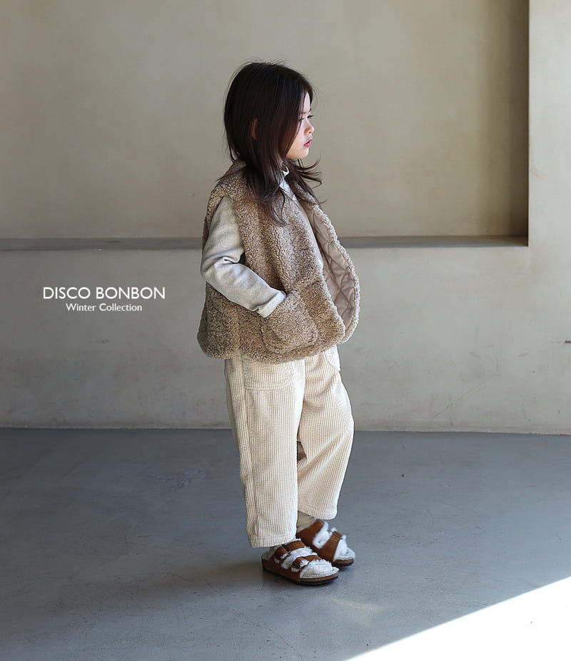 Disco Bonbon - Korean Children Fashion - #Kfashion4kids - Warm Rib Pants - 7