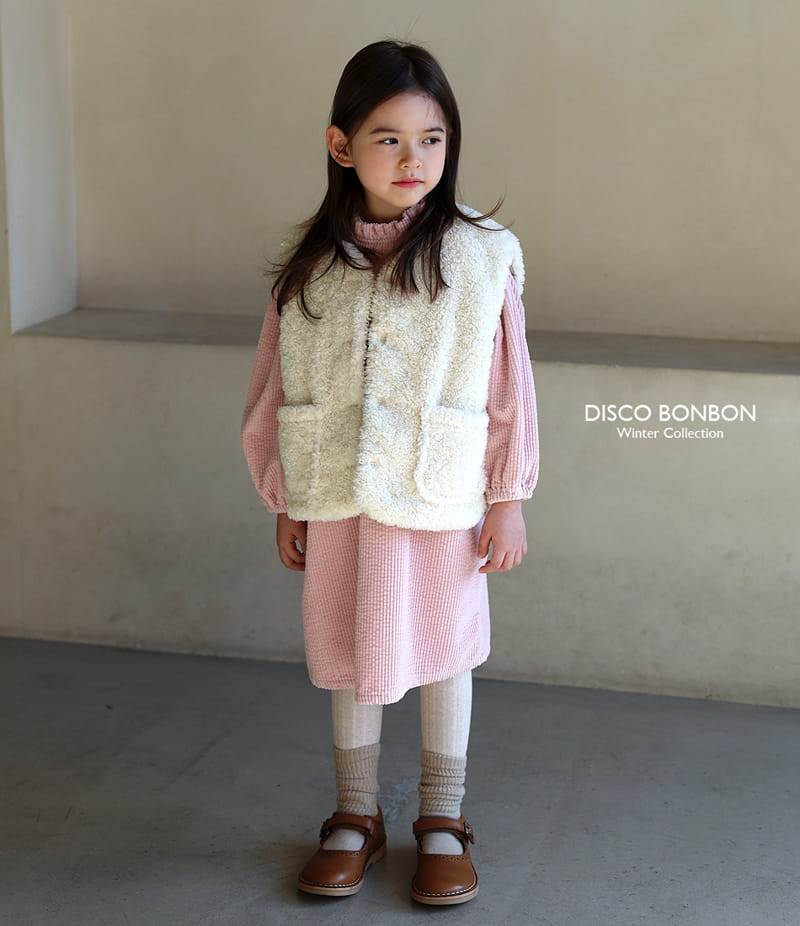 Disco Bonbon - Korean Children Fashion - #Kfashion4kids - Bichon Vest - 5