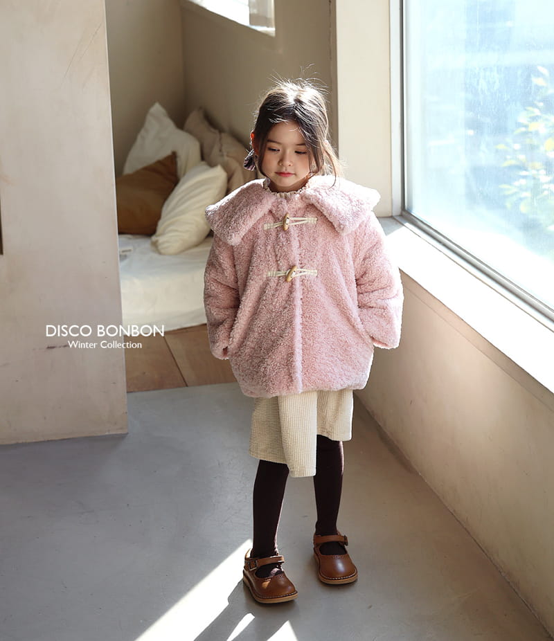 Disco Bonbon - Korean Children Fashion - #childofig - Sailor Fleece Coat - 10