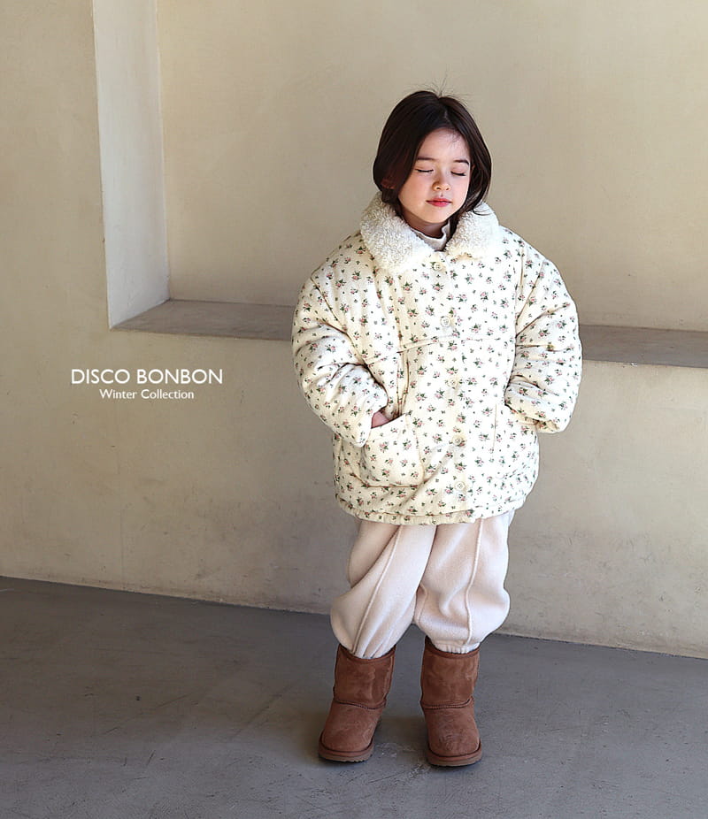 Disco Bonbon - Korean Children Fashion - #childofig - I Flower Jumper - 8