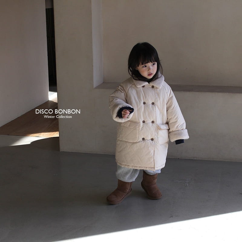 Disco Bonbon - Korean Children Fashion - #childofig - Bonbon Long Padding Jumper - 6