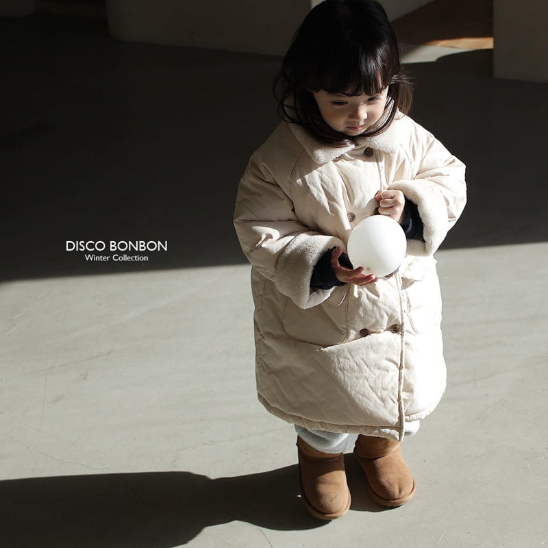 Disco Bonbon - Korean Children Fashion - #childofig - Bonbon Long Padding Jumper - 7