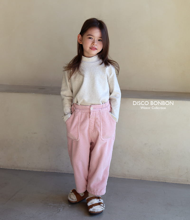 Disco Bonbon - Korean Children Fashion - #childrensboutique - Confortable Turtleneck - 3