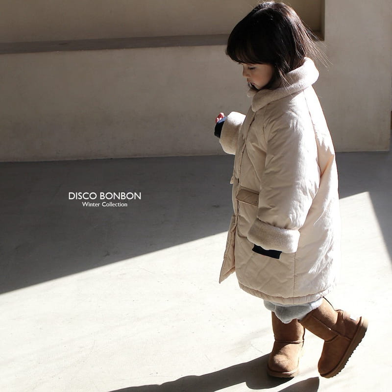 Disco Bonbon - Korean Children Fashion - #childrensboutique - Bonbon Long Padding Jumper - 8