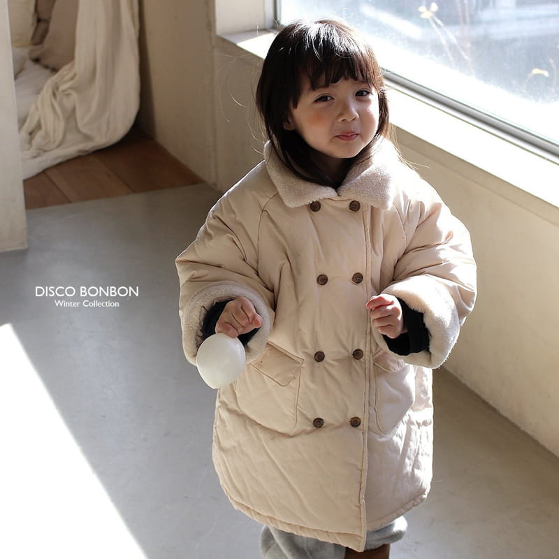 Disco Bonbon - Korean Children Fashion - #designkidswear - Bonbon Long Padding Jumper - 9