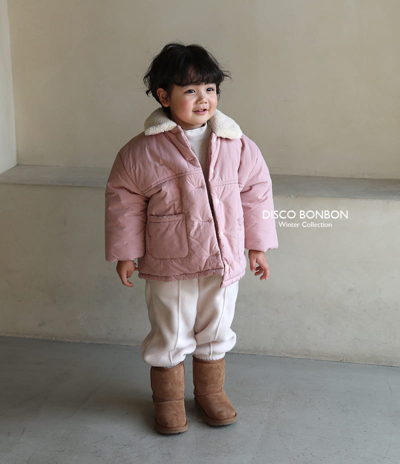 Disco Bonbon - Korean Children Fashion - #fashionkids - Two Warm Fleece Pants - 5