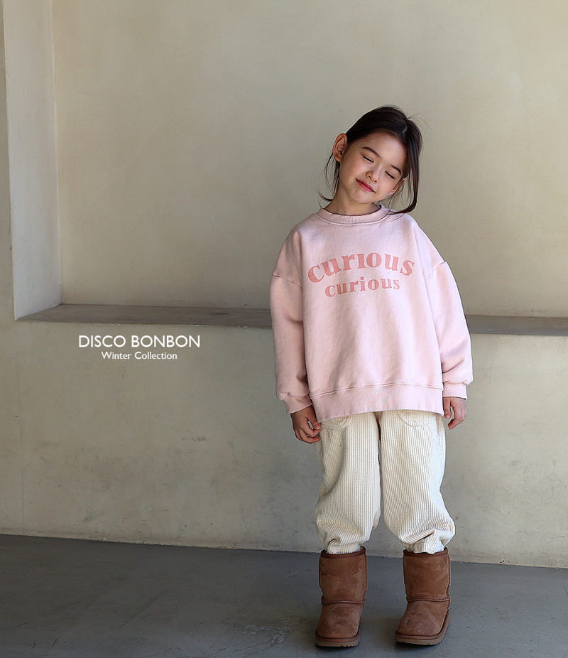 Disco Bonbon - Korean Children Fashion - #fashionkids - Warm Rib Pants - 4