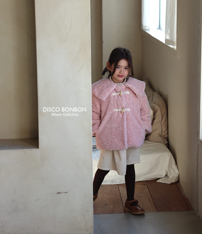 Disco Bonbon - Korean Children Fashion - #kidsshorts - Sailor Fleece Coat