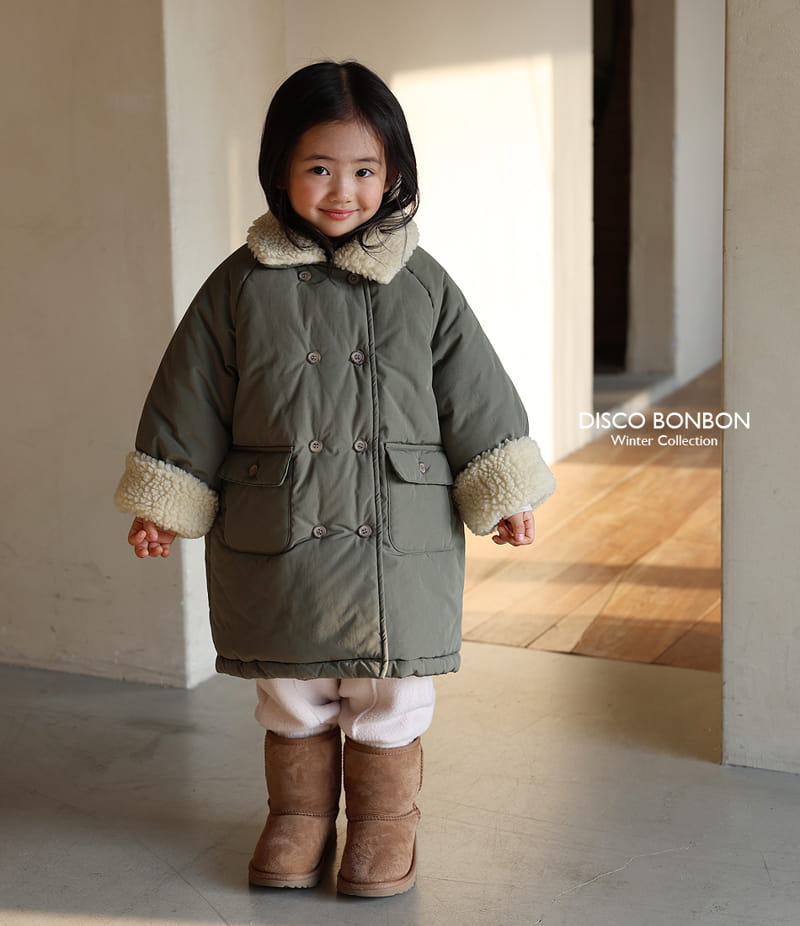 Disco Bonbon - Korean Children Fashion - #kidsstore - Two Warm Fleece Pants - 7