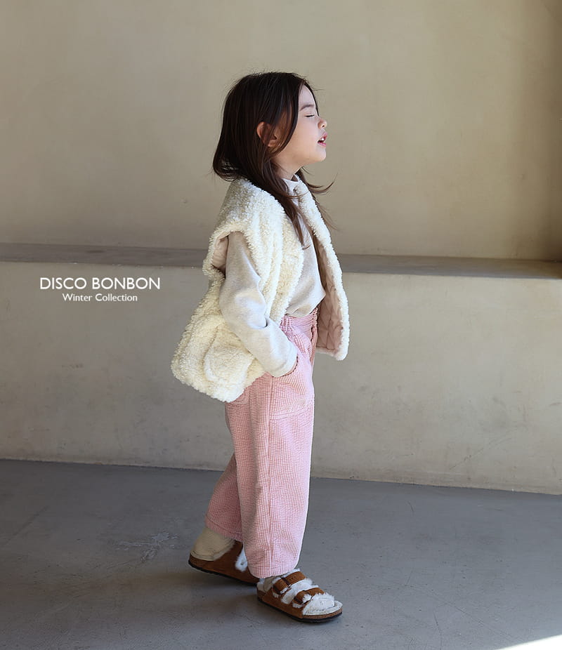Disco Bonbon - Korean Children Fashion - #kidsstore - Bichon Vest - 3