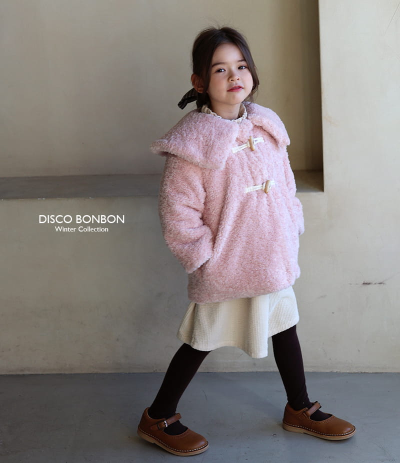 Disco Bonbon - Korean Children Fashion - #kidsstore - Sailor Fleece Coat - 2