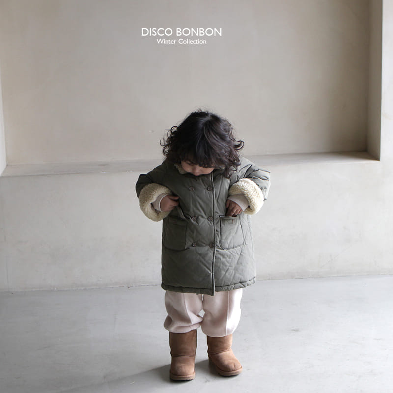 Disco Bonbon - Korean Children Fashion - #kidzfashiontrend - Butter Long Jacket Khaki - 12