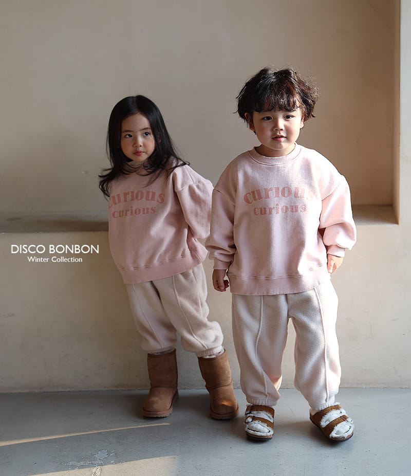 Disco Bonbon - Korean Children Fashion - #minifashionista - Two Warm Fleece Pants - 12
