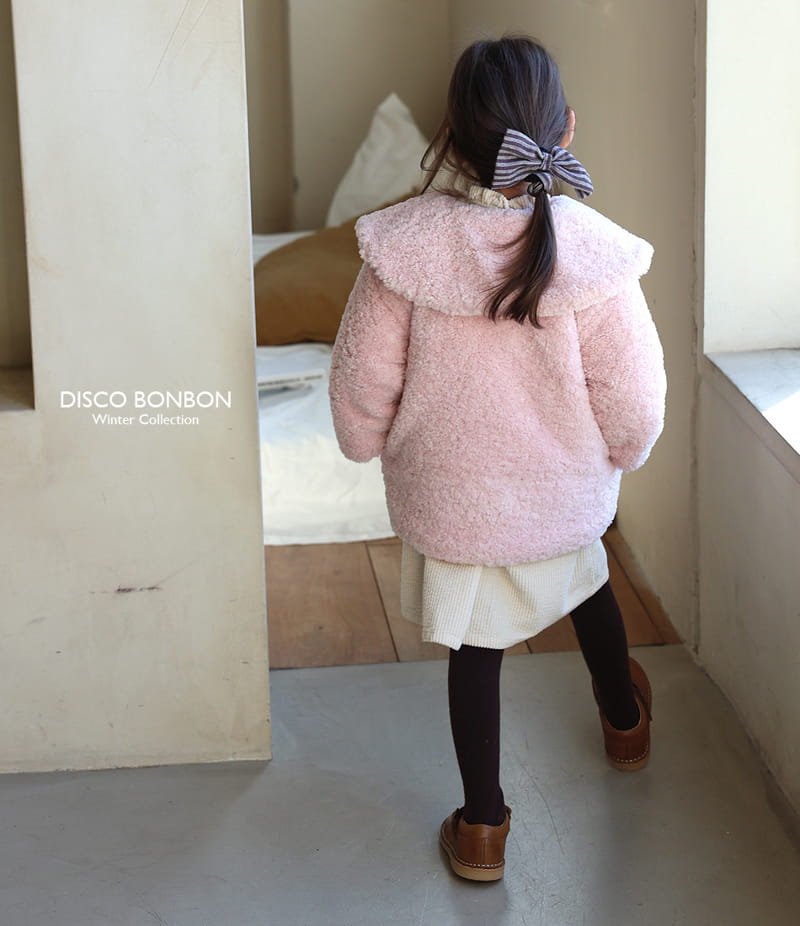 Disco Bonbon - Korean Children Fashion - #prettylittlegirls - Sailor Fleece Coat - 8
