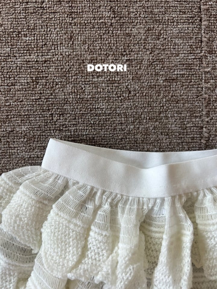 Dotori - Korean Children Fashion - #Kfashion4kids - Knit Cancan Skirt - 3