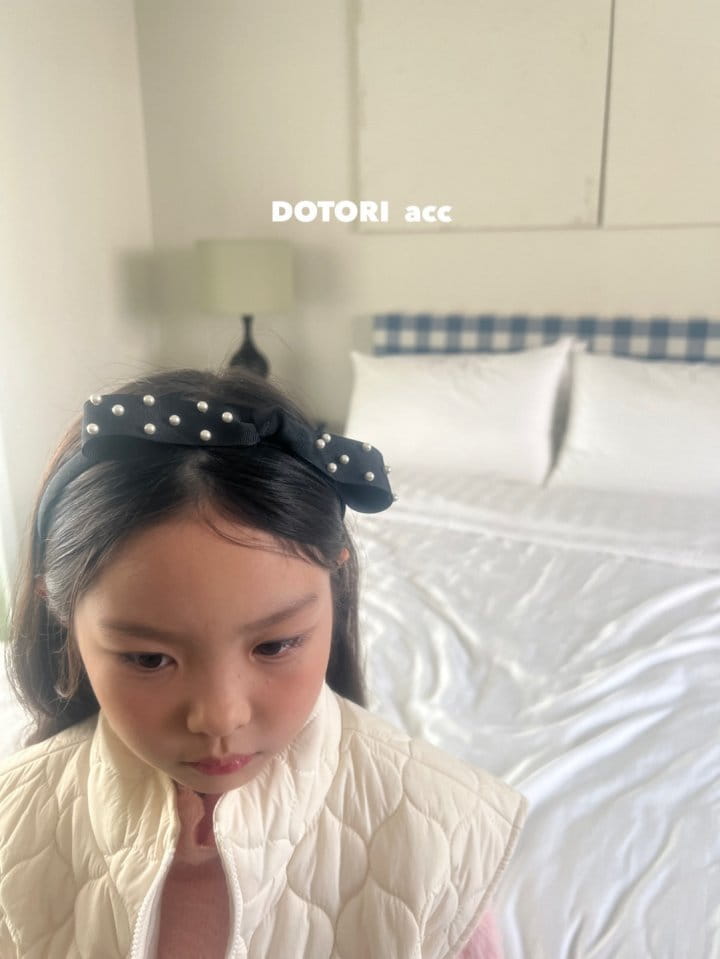 Dotori - Korean Children Fashion - #childofig - Pearl Hairband - 6