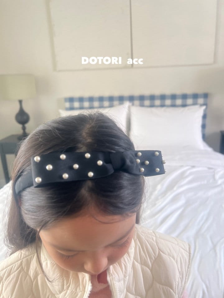 Dotori - Korean Children Fashion - #childofig - Pearl Hairband - 7