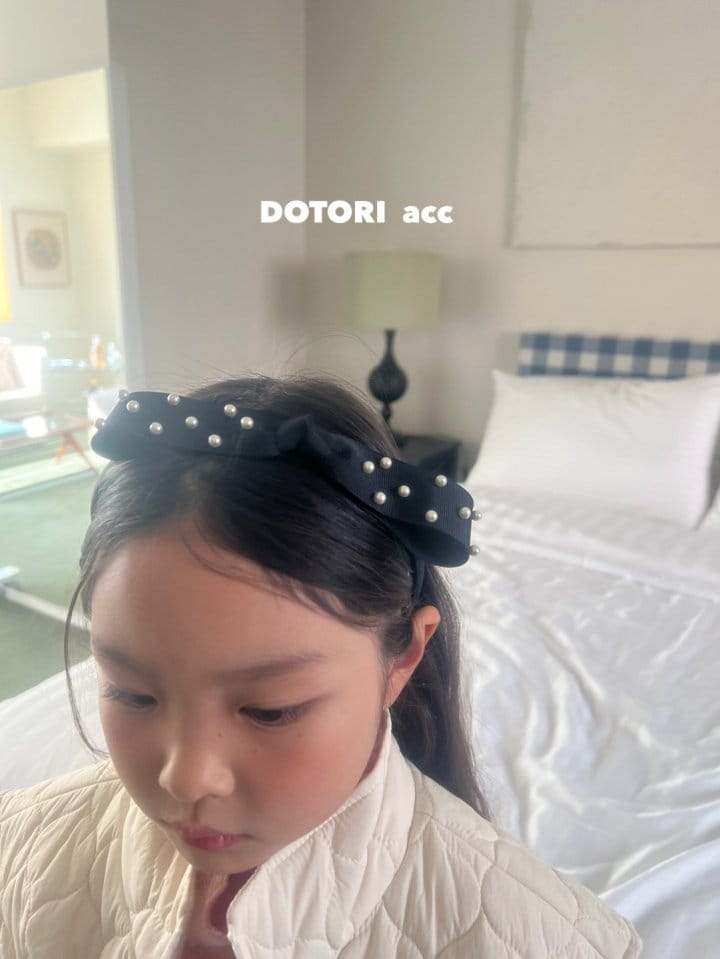 Dotori - Korean Children Fashion - #childrensboutique - Pearl Hairband - 8