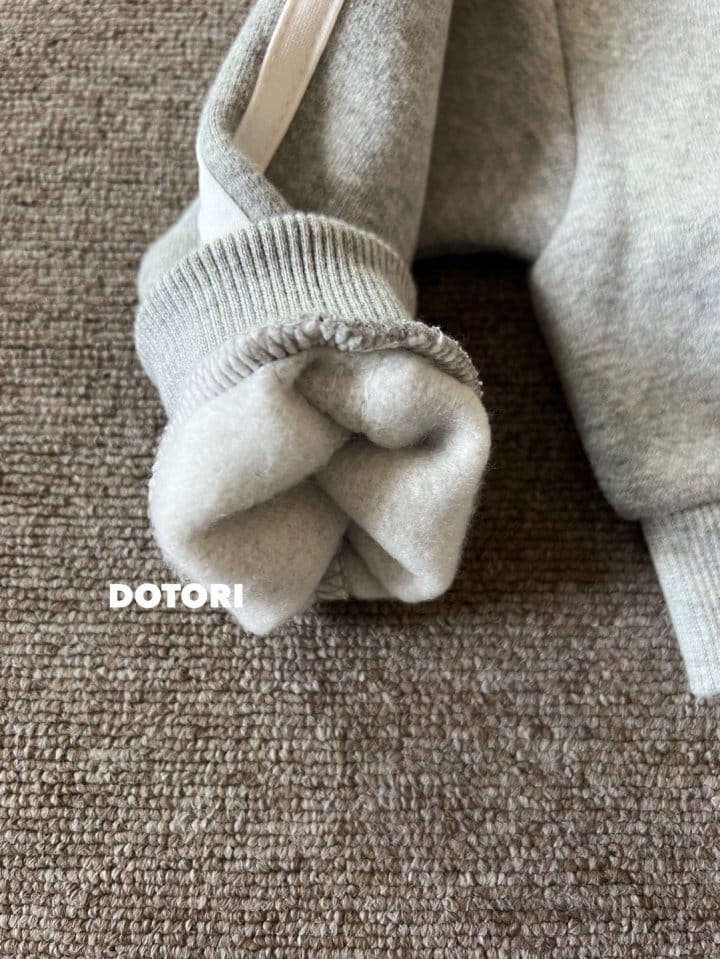 Dotori - Korean Children Fashion - #childrensboutique - Tape Half Zip-up Sweatshirt - 5