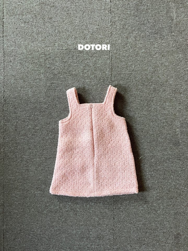 Dotori - Korean Children Fashion - #childrensboutique - Twid One-piece - 3