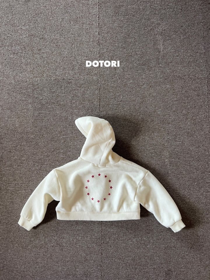 Dotori - Korean Children Fashion - #designkidswear - Star Crop Hoody Sweatshirt - 2