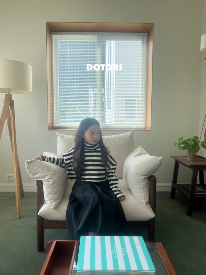 Dotori - Korean Children Fashion - #discoveringself - Wrinkle Belt Long Skirt - 11