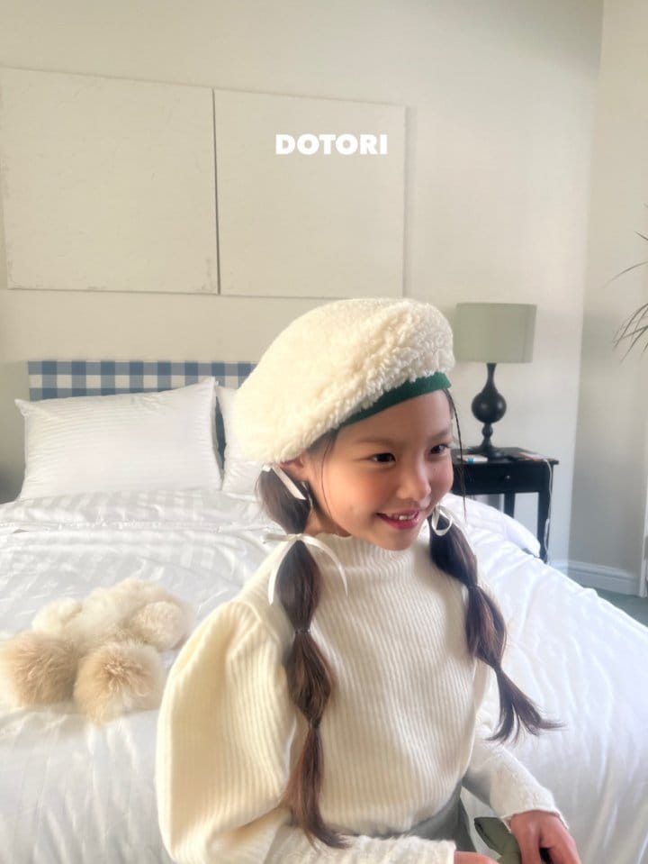 Dotori - Korean Children Fashion - #fashionkids - Lace Sleeves Puff Tee - 11