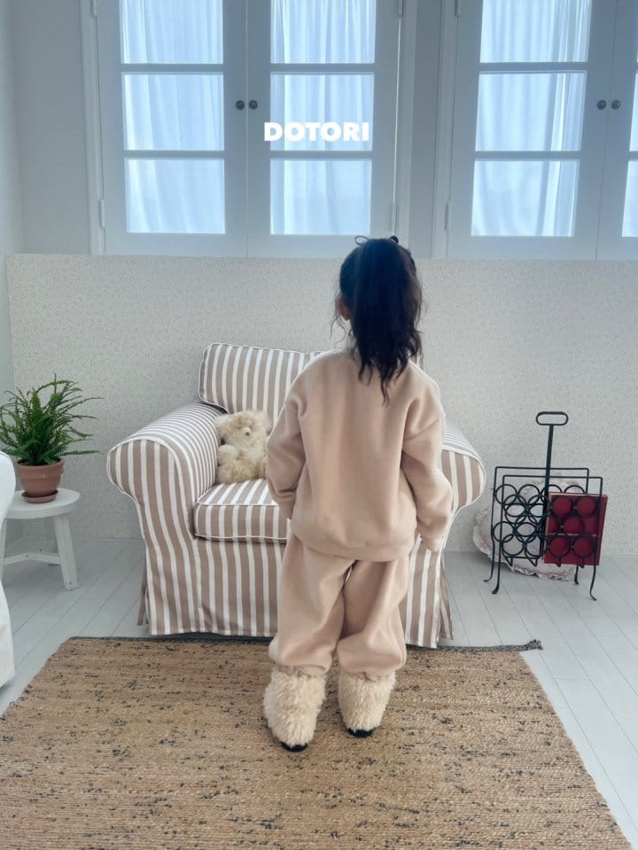 Dotori - Korean Children Fashion - #kidsshorts - Lettering Sweatshirt - 11