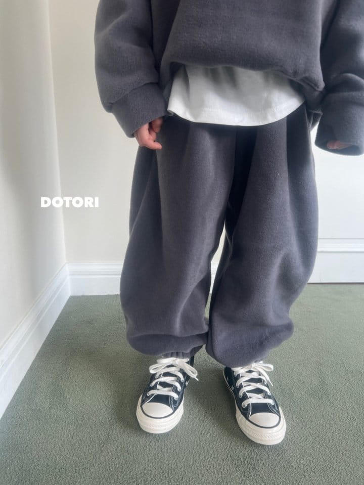 Dotori - Korean Children Fashion - #kidsshorts - Lettering Pants - 10