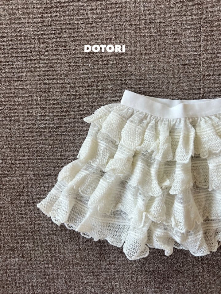 Dotori - Korean Children Fashion - #kidsstore - Knit Cancan Skirt
