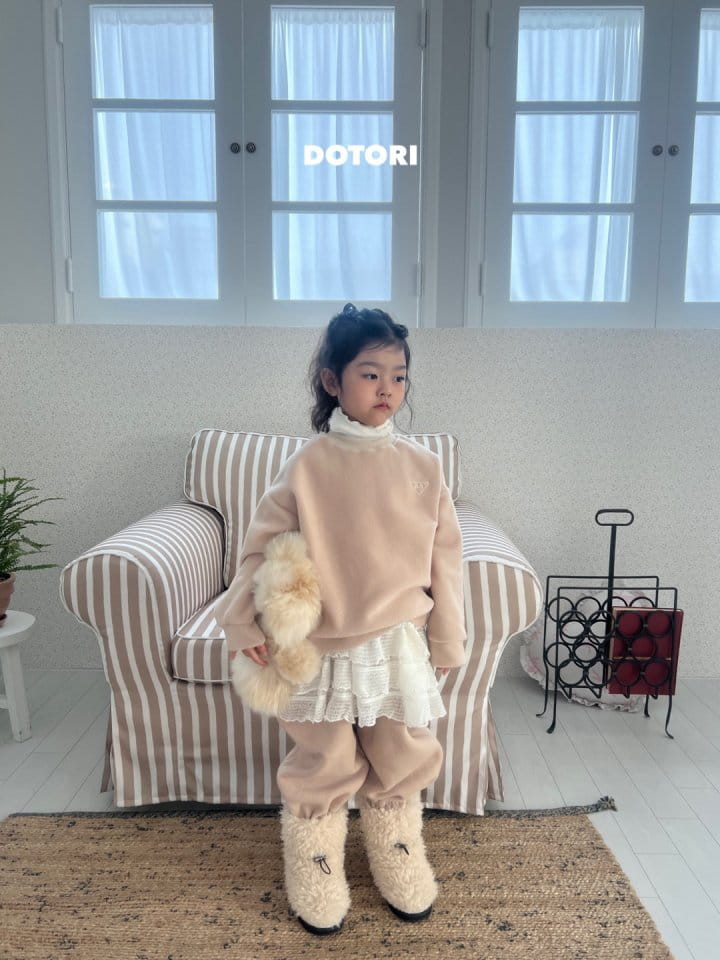 Dotori - Korean Children Fashion - #kidsstore - Lettering Sweatshirt - 12