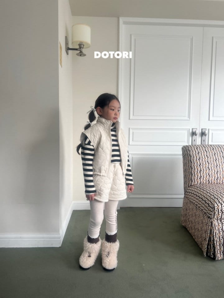 Dotori - Korean Children Fashion - #kidsstore - Quilting Heart Vest - 11
