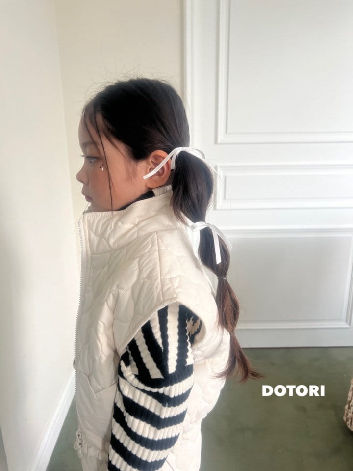 Dotori - Korean Children Fashion - #kidzfashiontrend - Quilting Heart Vest - 12