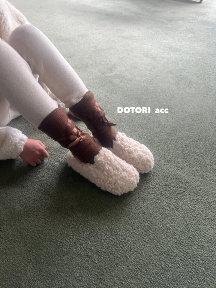 Dotori - Korean Children Fashion - #littlefashionista - Ribbon String Knee Socks - 12