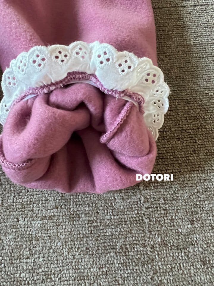 Dotori - Korean Children Fashion - #minifashionista - Lovely Fleece Pants - 3