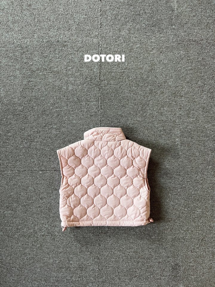 Dotori - Korean Children Fashion - #minifashionista - Quilting Heart Vest - 2